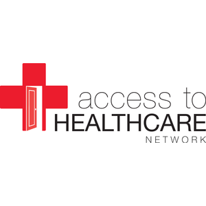 Access to Healthcare on a White Background