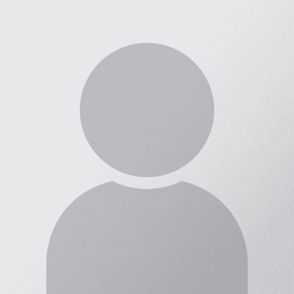 Default gray user profile silhouette icon. Default gray user profile silhouette icon.